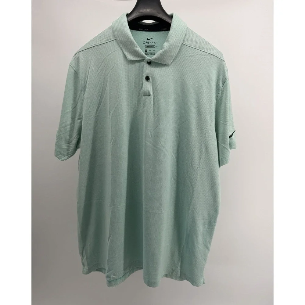 Nike Dri-FIT Green Golf Polo Men's XXL